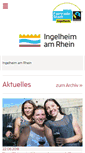 Mobile Screenshot of ingelheim.de